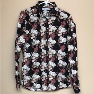 Primark Flowered Button Down Shirt